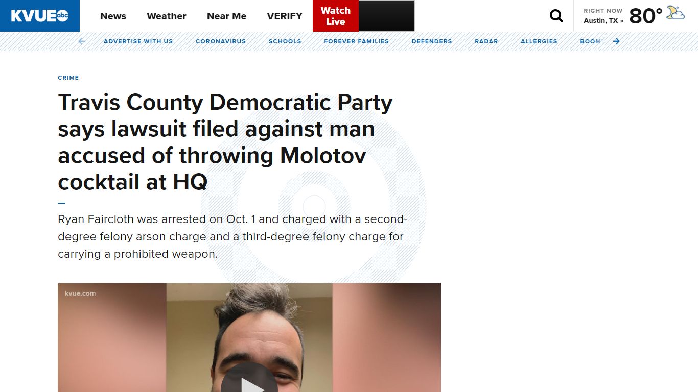 Travis County Democratic Party says lawsuit filed against man ... - KVUE